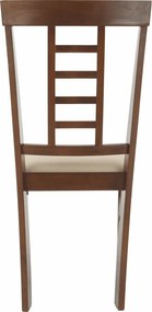 Étkezőszék, dió/bézs, OLEG NEW