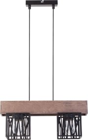 Sigma lighting loft függeszték dali barna fekete sig31480