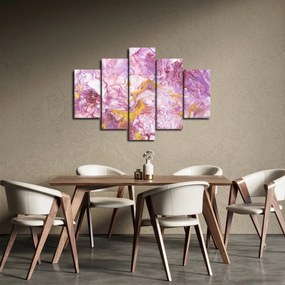 Kép - Rózsaszín absztrakció (150x105 cm)