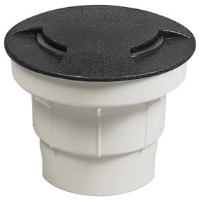 3 db-os kültéri talajspot lámpa készlet fekete LED-del IP67 - Ceci 2