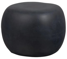 Antracitszürke kerek dohányzóasztal ø 50 cm Pebble – vtwonen