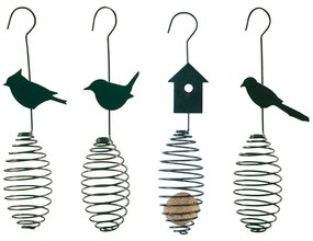 Fém rugalmas madáretető spirál, C