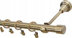 Lux falikar szimpla 19 mm arany Antik Arany mix végek 400 cm