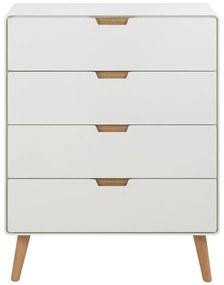 Fehér komód 80x100x40 cm Lowell – Actona
