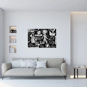 Kép - Graffiti (90x60 cm)