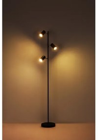 Globo 57910SB - Állólámpa ROBBY 3xGU10/5W/230V fekete