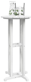 Bárasztal Fehér 55x55x107 cm HDPE