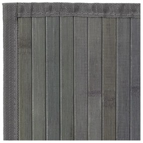 Zöld-szürke bambusz szőnyeg 60x200 cm – Casa Selección