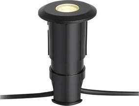 MARKSLÖJD 107284 GARDEN24 Kültéri Talajba Építhető Lámpa Fekete LED IP44