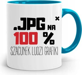 Kék Bögre Ajándék Jpg Grafikusoknak 100% fényképes nyomtatással