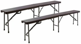 Kerti pad 2 db rattan - barna