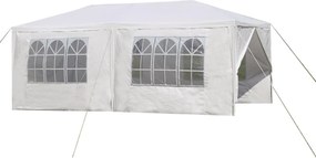 Kerti partisátor, fehér, 3x6 m, TEKNO TYP 2