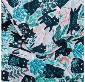 Ágytakaró CREEPY CATS színes Méret: 220 x 240 cm