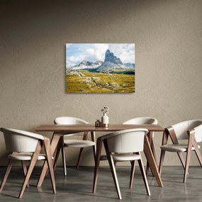 Kép - Olasz Dolomitok (üvegen) (70x50 cm)
