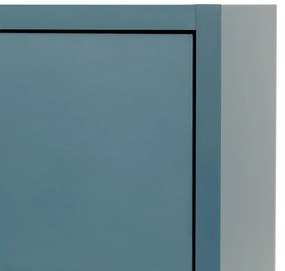 Boxie 2 fiókos fali szekrény 40x40x37 cm petrol kék