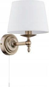 Patinás fali lámpa klasszikus retro lámpaernyővel a nappali hálószobájába Alfa