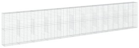 horganyzott vas gabion kosár fedéllel 1100 x 50 x 200 cm