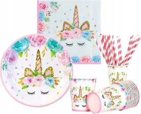 Unikornis Bögre Tányér Szett Unikornis