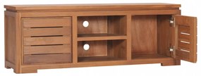 tömör tíkfa TV-szekrény 110 x 30 x 40 cm