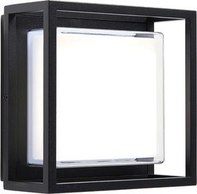 ENDON 80546 FRAME Modern Kültéri Fali Lámpa Fekete LED IP44