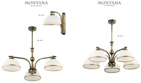 Jupiter 1165 - Fali lámpa MONTANA 1xE27/60W/230V