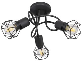 Brilagi - CAGE felületre szerelt csillár 3xE14/40W/230V