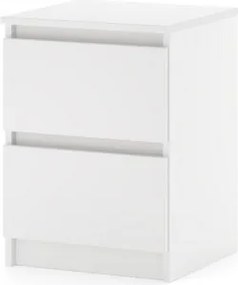 SIMPLE komód 40 cm 2 fiók fehér