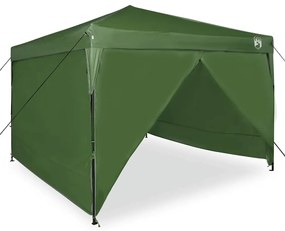 Pop-up napernyő sátor Zöld 300 x 300 cm szövet