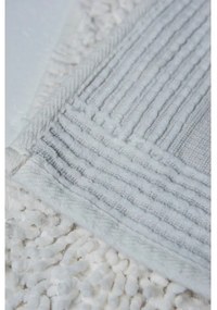 KÉSZLET 2x STONE fürdőszobai szőnyeg 60x100 cm fehér