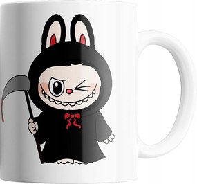 Bögre Labu Halloween Kaszás Kiváló Minőség Ajándék Szöveg