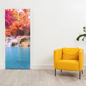 Fotótapéta ajtóra - Türkiz lagúna (95x205cm)