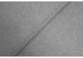 Világosszürke kárpitozott egyszemélyes ágy tárolóhellyel 90x200 cm Cabana – Meise Möbel