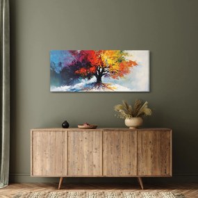 Kép - Színes fa (120x50 cm)