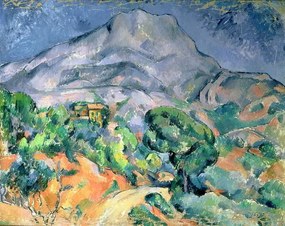 Reprodukció Mont Sainte-Victoire, 1900, Cezanne, Paul