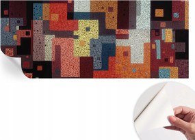 Design fali fotótapéta öntapadós Színes formák 250x104 cm