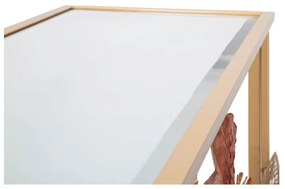 Narancssárga konzolasztal 41.5x114 cm Glam Redy – Mauro Ferretti