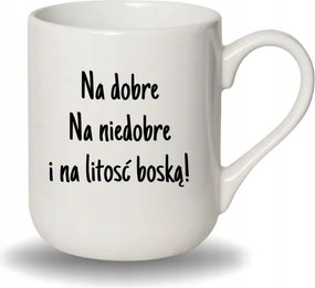 Bögre Fehér Coffee Vicces Valentin Napi Ajándék Jó Rossz