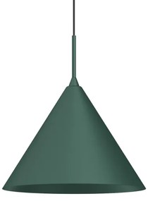 Kábelre függesztett csillár CAPITAL 1xGX53/15W/230V, átmérő 32 cm, zöld