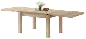 Bővíthető RALF Sonoma tölgy étkezőasztal 12 főre