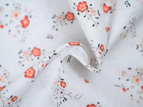 FLORINE krém színű mikroszálas ágyneműhuzat Ágyneműhuzat mérete: 70 x 80 cm | 140 x 200 cm