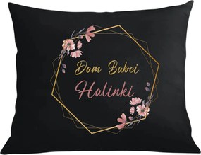 Párna párnahuzat Ajándék Nagyinak Nagymama napja Nagymama háza Név