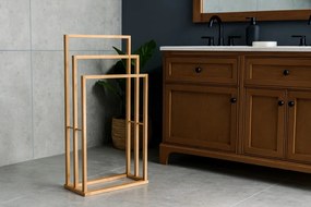 Bambusz törölközőtartó 3 szintes 42 x 24 x 82 cm