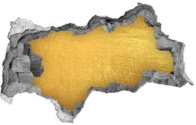 3d fali matrica lyuk a falban Arany fólia háttér nd-b-123223557
