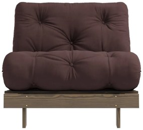 Sötétbarna fotel Roots – Karup Design