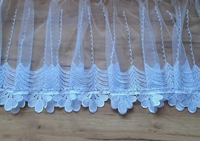 Készfüggöny 200x50,egyenes,hálós,gipsz 8cm