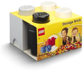 3 db műanyag tárolódoboz, 25 x 25,2 x 18,1 cm - LEGO®