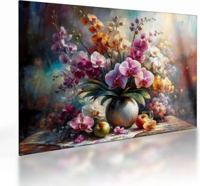 Üveg kép - Virágváza II. (70x50 cm)