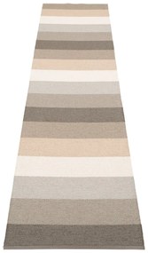 Szürke-bézs kültéri-beltéri futószőnyeg 70x300 cm Molly Clay – Pappelina