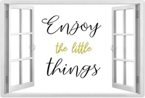 Poszterek 60x40 Élvezze az apró dolgokat