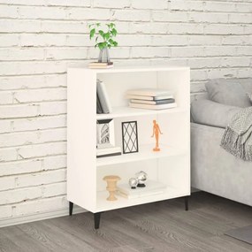 Fehér szerelt fa tálalóasztal 69,5 x 32,5 x 90 cm